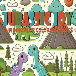 Jurassic Joy: Fun Dinosaur Coloring Book